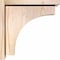 Ekena Millwork Huntington Smooth Corbel w/Backplate, Douglas Fir, 7 1/2"W x 14"D x 14"H COR08X14X14HUN01SDF - alternate 2
